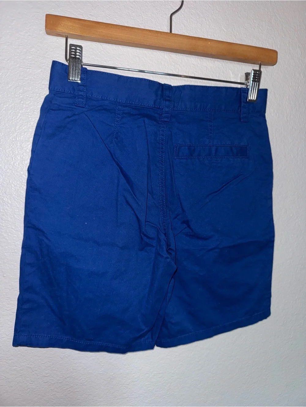 New Cat & Jack Boy’s Bright Blue Flat-Front Shorts Size 10